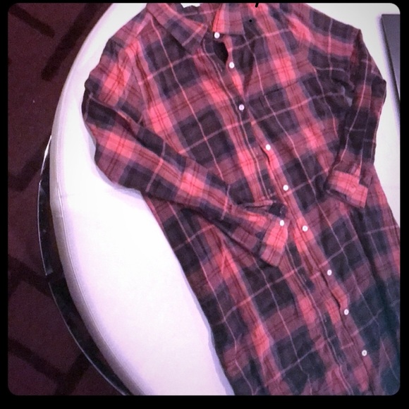 Sundry Dresses & Skirts - Sundry plaid shirt dress. Size 2 (medium)